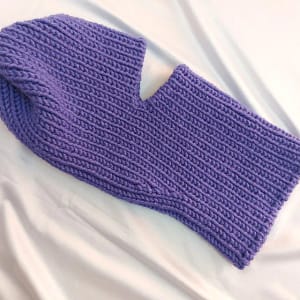 Фіолетова балаклава унісекс KnitonShop