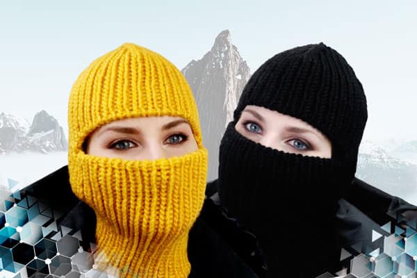 Парні балаклави ручної роботи (він+вона)