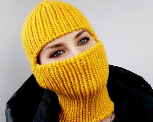 Парні балаклави ручної роботи (він+вона)