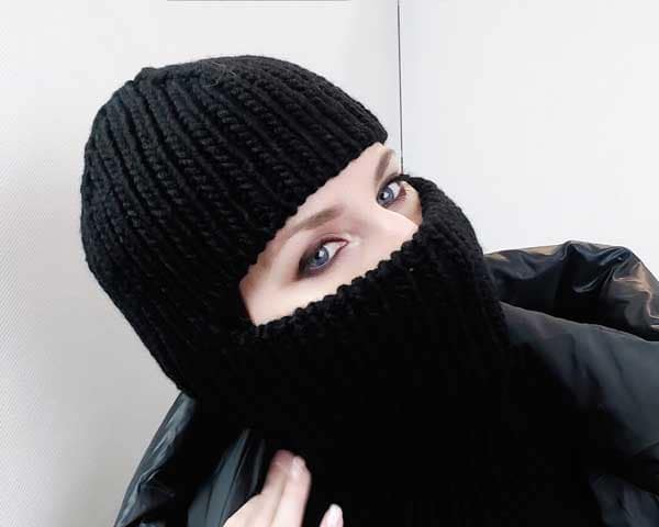 Парні балаклави ручної роботи (він+вона)