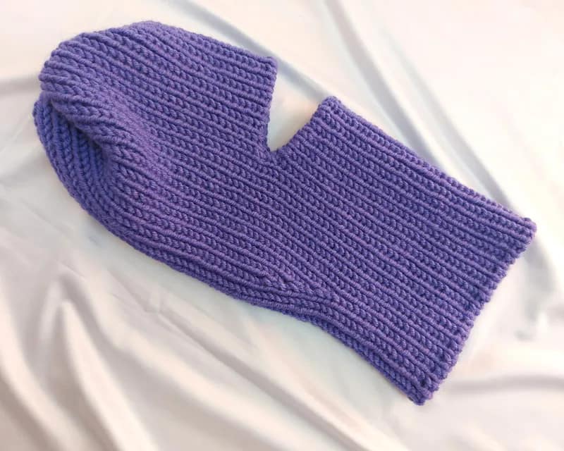 Фіолетова балаклава унісекс KnitonShop