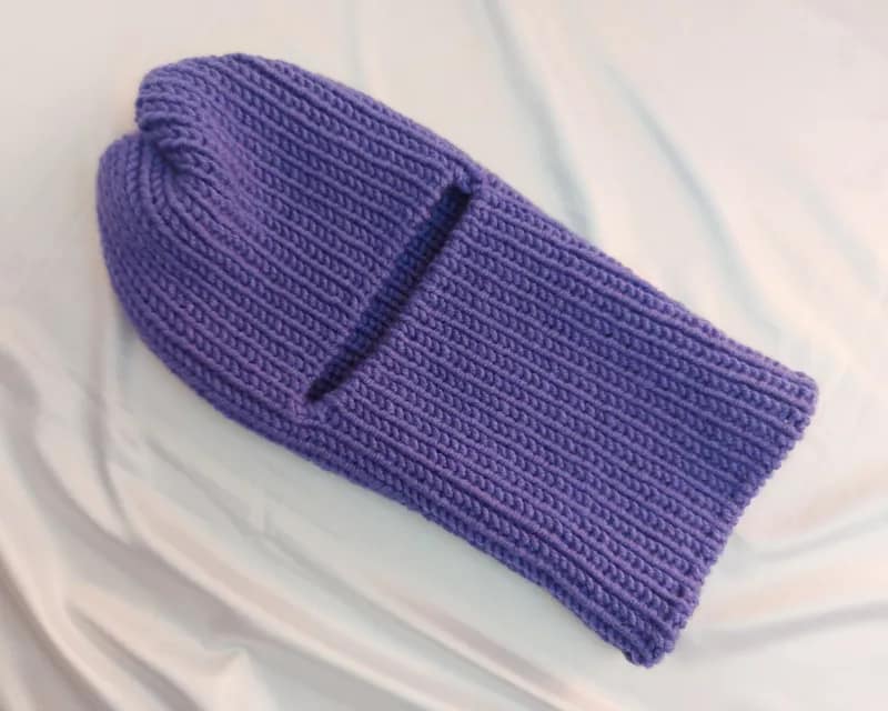 Фіолетова балаклава унісекс KnitonShop