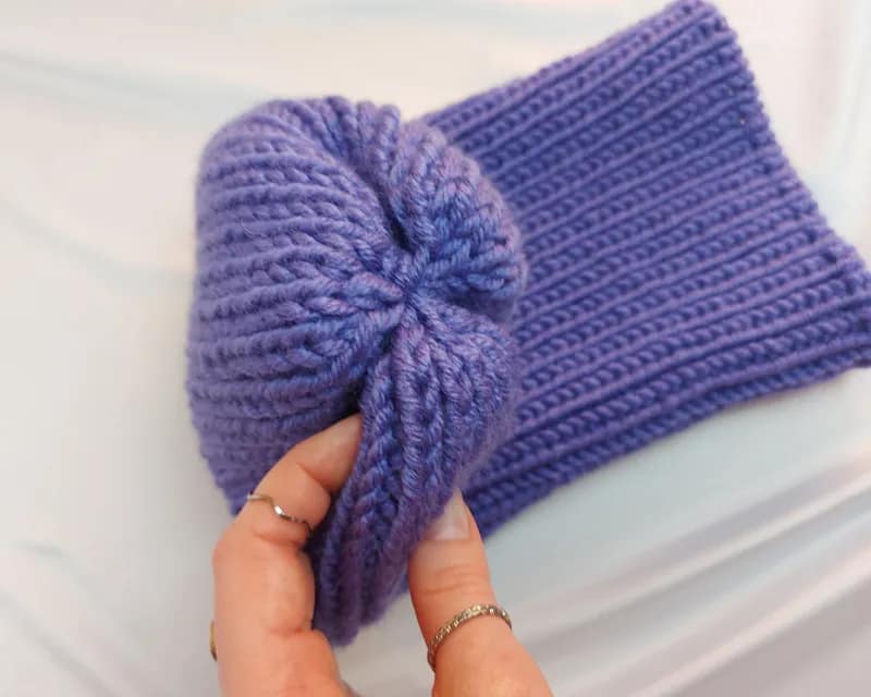 Фіолетова балаклава унісекс KnitonShop