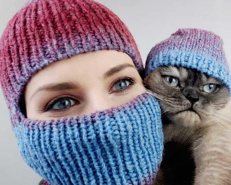 Балаклава Family Look для кішок/собак
