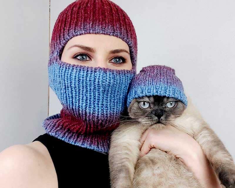 Балаклава Family Look для кішок/собак
